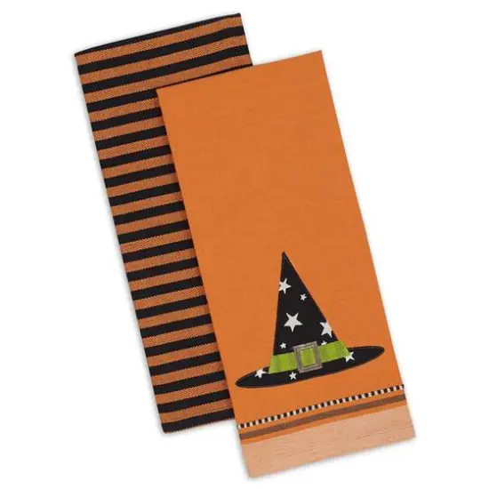 DII&reg; Witch Hat Dishtowel Set {4}
