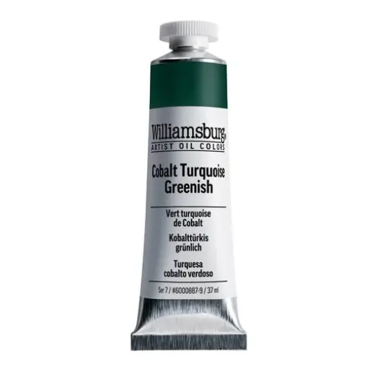 Williamsburg&reg; Artist Oil Colors, 37mL Cobalt Turquoise Greenish {1}