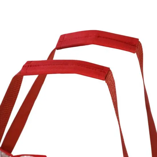 Honey Can Do 30" Red Clear-View Christmas Storage Bags with Handles, 2ct. {4}