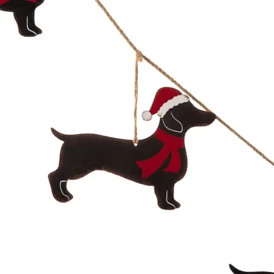 Glitzhome&reg; 6ft. Christmas Dog Garland, 2ct. {6}