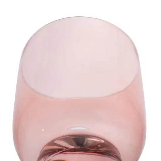 Hello Honey&reg; 6oz. Hand Blown Footed Drinking Glasses Set {5}