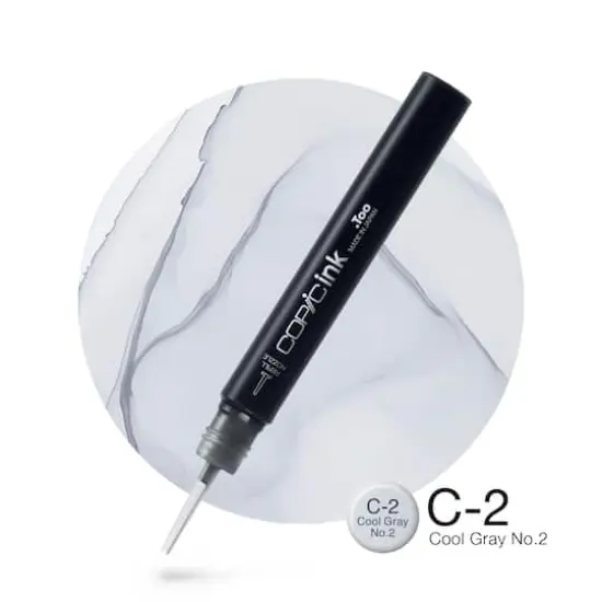 Copic&reg; Gray Ink Refill C-2 Cool Gray No2 {1}
