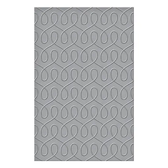 Spellbinders&reg; Loops Be Bold Embossing Folder {3}