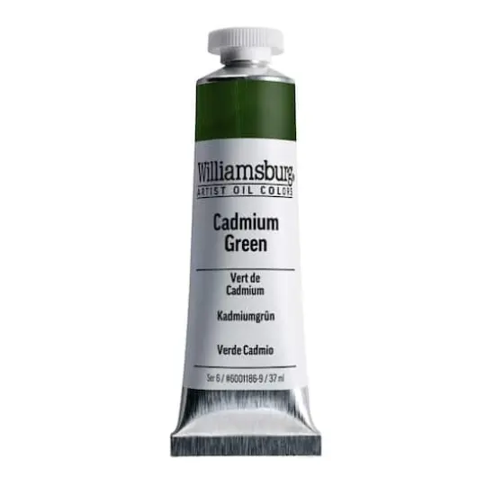 Williamsburg&reg; Artist Oil Colors, 37mL Cadmium Green {4}