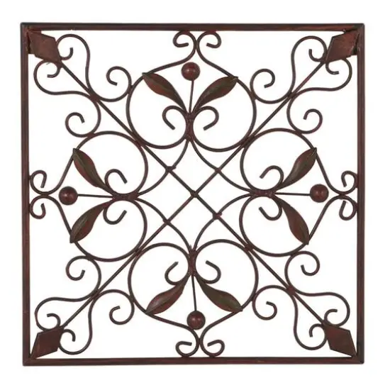 Brown Metal Rustic Wall D&eacute;cor Set, 4ct. {6}
