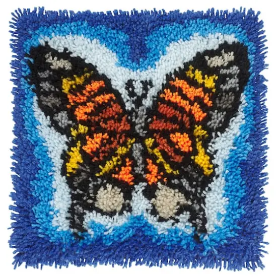 Leisure Arts&reg; Butterfly Latch Hook Kit {1}