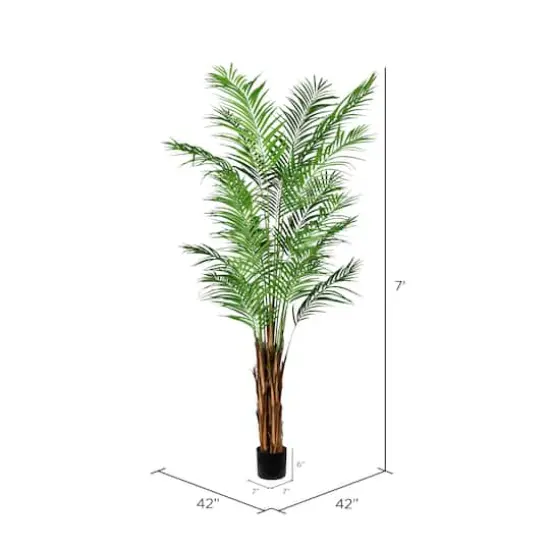 7ft. Potted Giant Areca Palm Tree {4}
