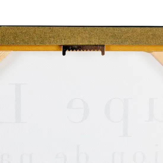 Hello Honey&reg; Black & White Coupe Lino Canvas Framed Wall D&eacute;cor {5}