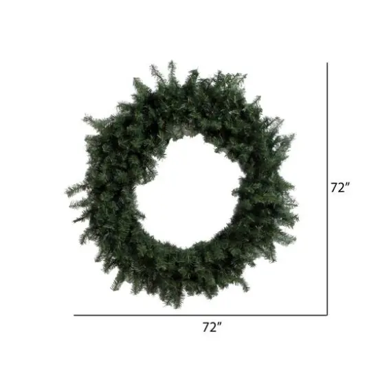 72" Canadian Pine Wreath {4}