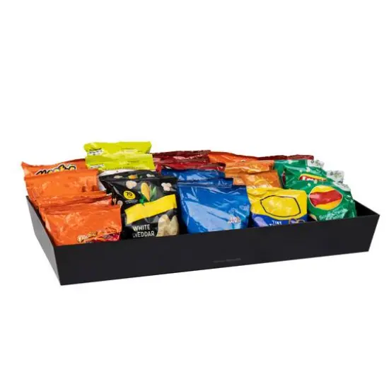 Mind Reader 24" Black 5-Compartment Countertop Organizer {6}
