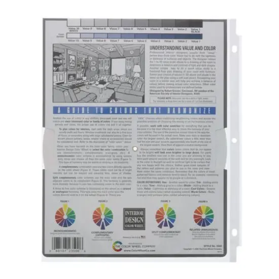 Color Wheel Co&trade; Interior Design Color Wheel&trade; {3}