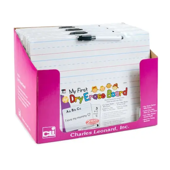 Charles Leonard "My First" Dry Erase Board Set, 12ct.  {1}