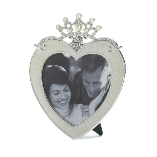 Crown Heart 5" x 5" Frame {1}