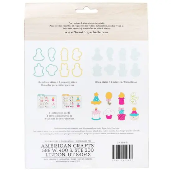 Sweet Sugarbelle&reg; Birthday Cookie Cutter Set {5}