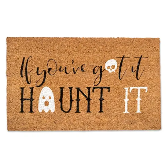 If You've Got it Haunt It Door Mat {1}