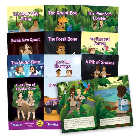 Junior Learning The Beanies Phase 5 Readers Set {1}