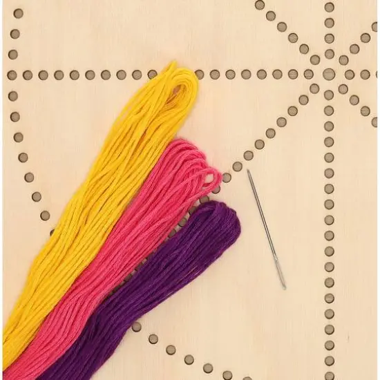Leisure Arts&reg; Circle Stitched String Art Panel Kit {6}