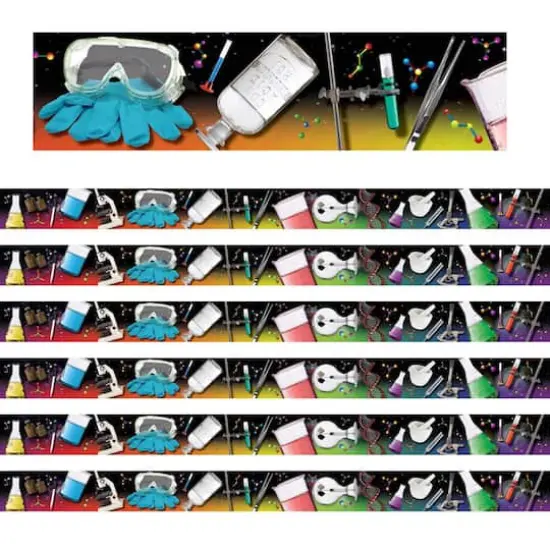 Edupress&trade; Science Tools Photo Border, 210ft. {1}