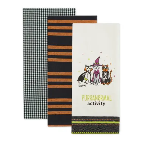DII&reg; Assorted Purranormal Activity Dishtowel Set, 3ct. {5}