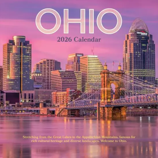 2026 Ohio Wall Calendar {1}