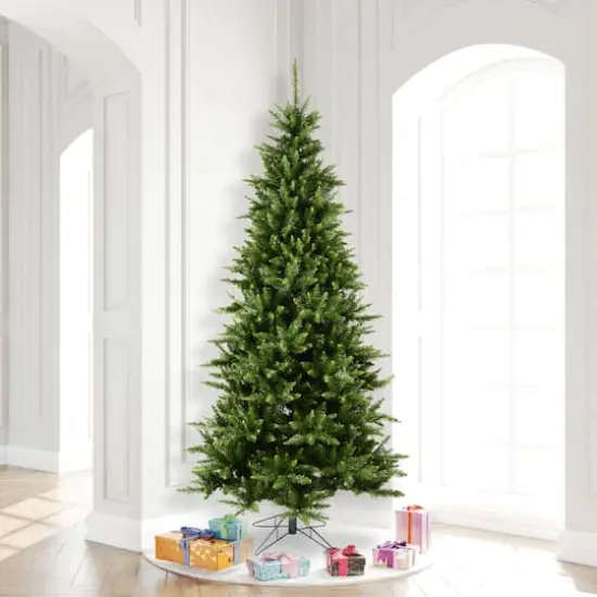 8.5ft. Unlit Slim Camdon Fir Artificial Christmas Tree {3}