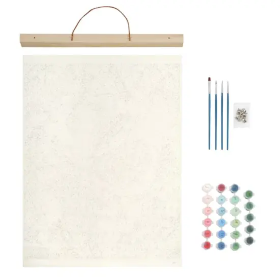 Pomegranates & Strawberries Paint-by-Number Kit by Artist's Loft&reg; {3}