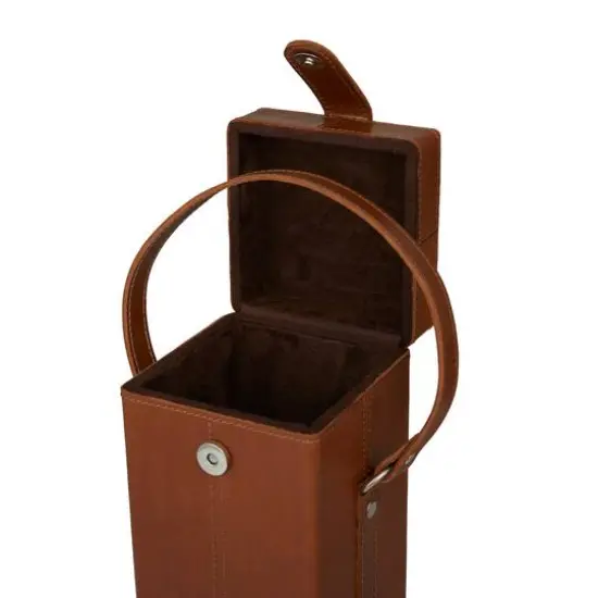 Tan Modern Wine Holder, 5" x 5" x 19" {4}