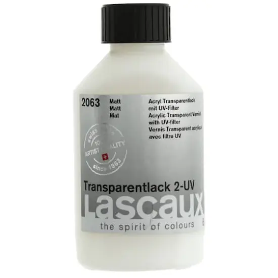 Lascaux Transparent Matte UV Varnish, 250mL {1}