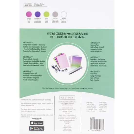Sizzix&reg; Surfacez Mystical Opulent Cardstock Pack, 8" x 11.5" {3}