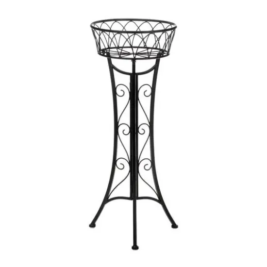 26.5'' Curlicue Single Plant Stand {1}