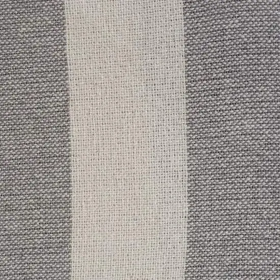 DII&reg; Gray & Off White Cabana Stripe Throw {3}