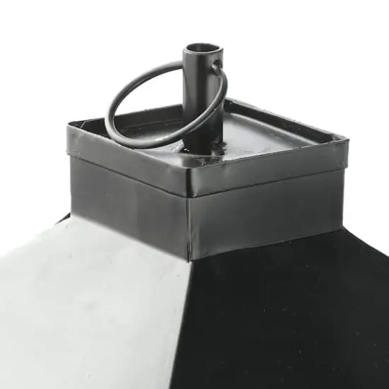 16" Black Halloween Bats Lantern {6}