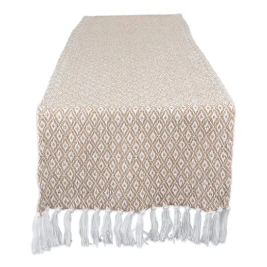 DII&reg; 72" Stone Mini Diamond Table Runner {1}