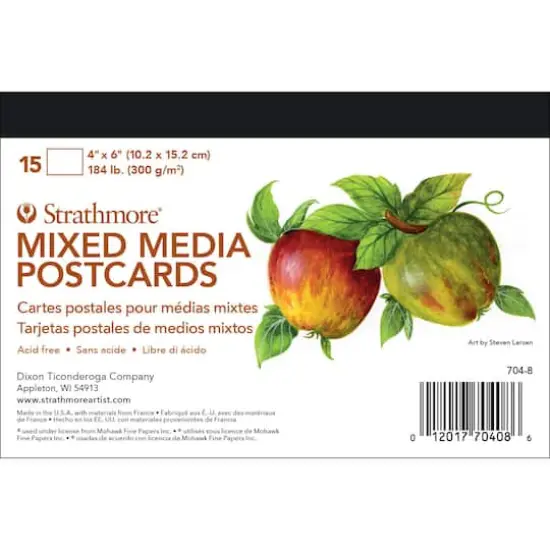 Strathmore&reg; 4" x 6" Mixed Media Postcards {1}