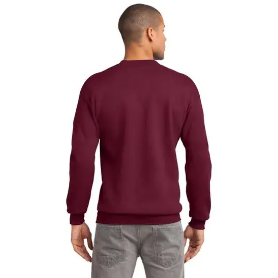 Port & Company&reg; Essential Fleece Crewneck Sweatshirt Cardinal {6}