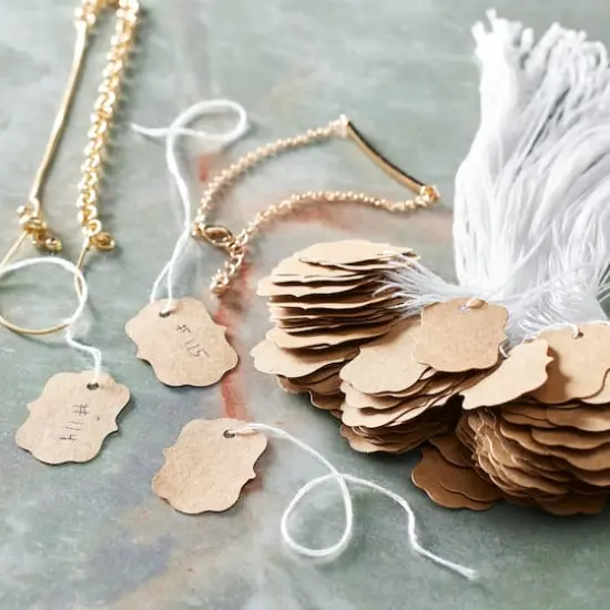 Paper Border Tags by Bead Landing&trade; Kraft {3}