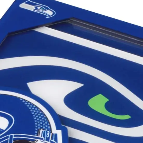 NFL 3D Logo Series Coaster Set Seattle Seahawks {5}