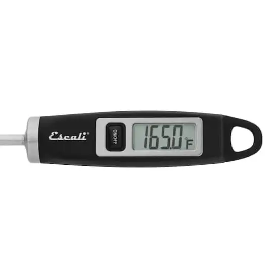 Escali Black Gourmet Digital Thermometer {3}