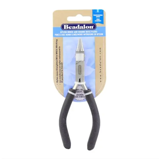 Beadalon&reg; Professional Series Nylon Inner Jaw Round Nose Pliers {2}