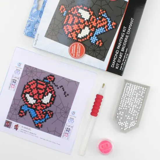 Camelot Dotz Spidey Fun Diamond Painting Kit {4}