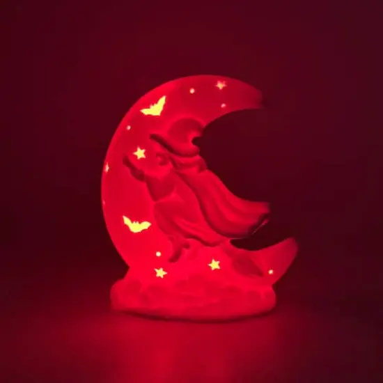 7" DIY Ceramic LED Witch & Moon D&eacute;cor by Make Market&reg; {3}