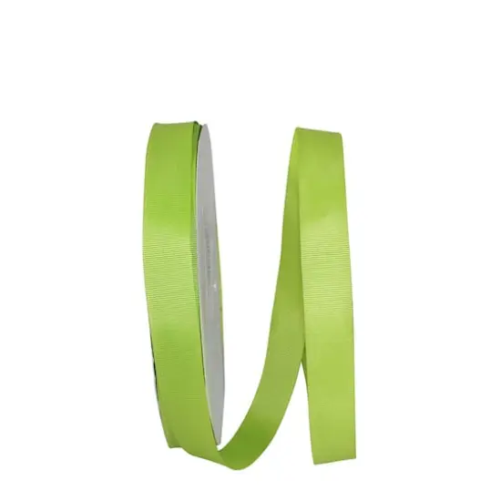 Reliant 7/8" x 100yd. Grosgrain Allure Ribbon Apple Green {1}