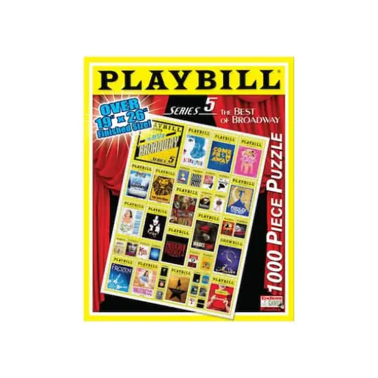 Endless Games® Playbill® Presents Best of Broadway 1000 Piece Jigsaw Puzzle {4}