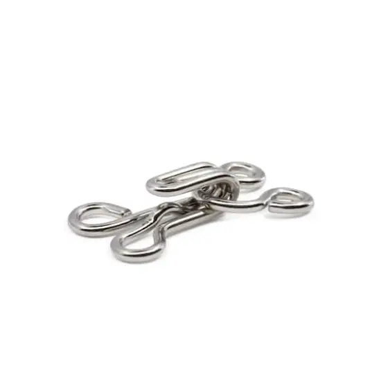 Dritz&reg; Silver Hooks & Eyes, Size 3 {3}
