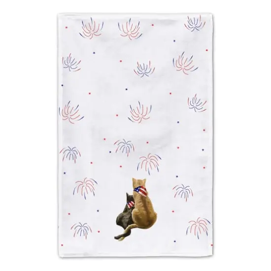 American Cats Tea Towel Set {5}
