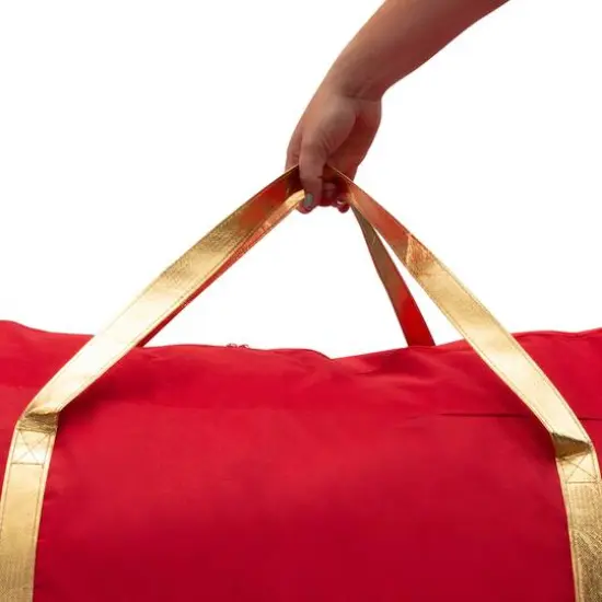Simplify 9ft. Tree Heavy Duty Holiday D&eacute;cor Storage Bag {7}