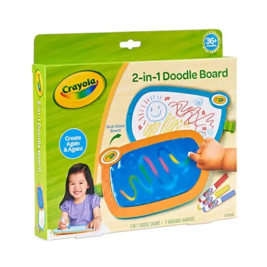 Crayola&reg; Young Kids Double Doodle Board {4}