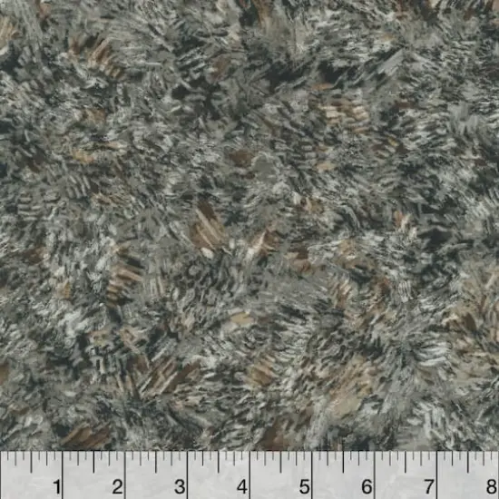 Robert Kaufman Charcoal Brush Strokes Cotton Fabric {3}