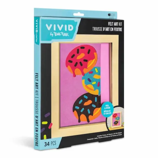 VIVID by Brea Reese&reg; Donuts Felt Art Kit {7}