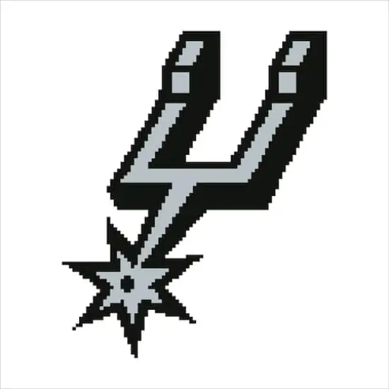 Camelot® Dots Intermediate NBA San Antonio Spurs Diamond Painting Kit {3}